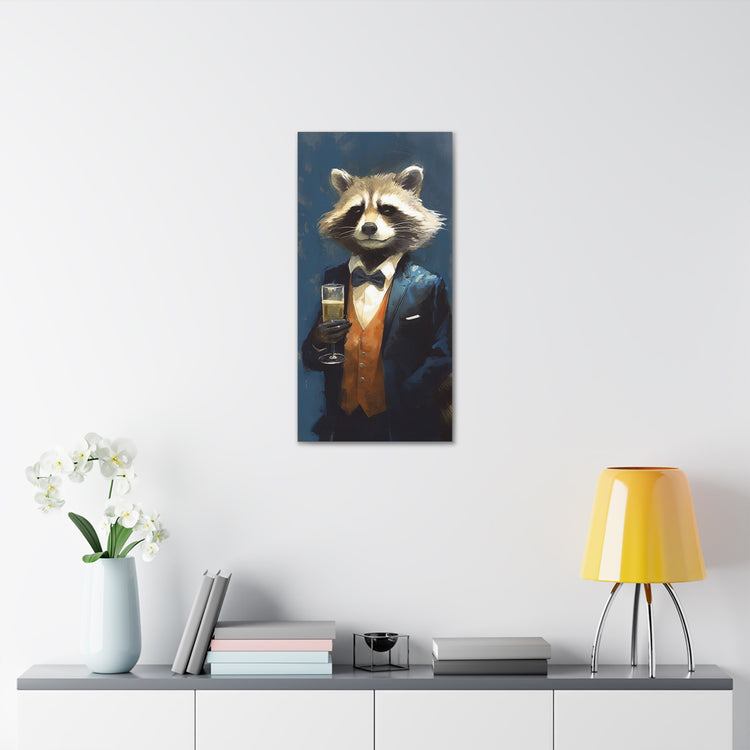 Rocket Raccoon : Guardian of the Galaxy Canvas Print - Classy Rocket