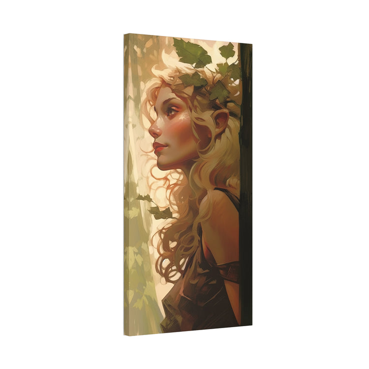 Elven collection : Wood Elf Canvas Print