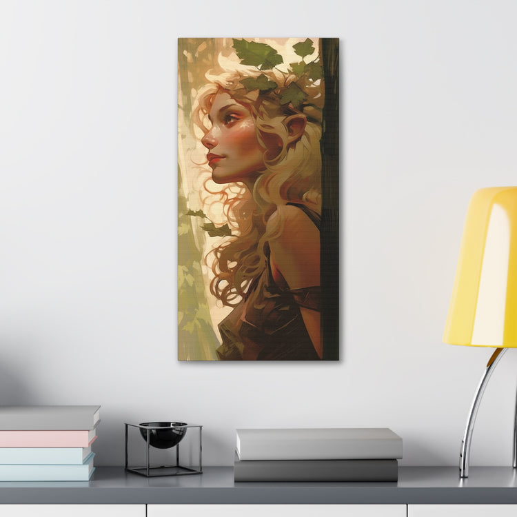 Elven collection : Wood Elf Canvas Print