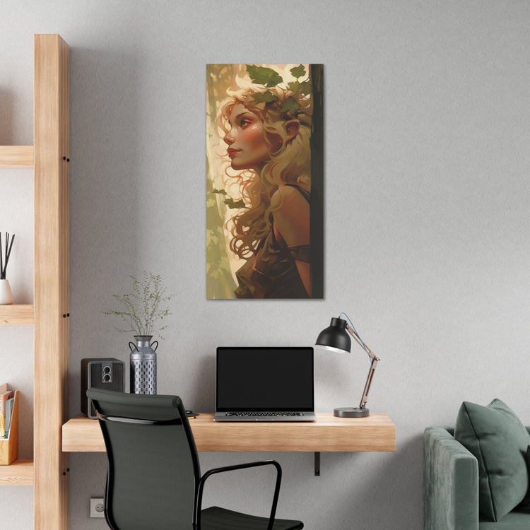 Elven collection : Wood Elf Canvas Print