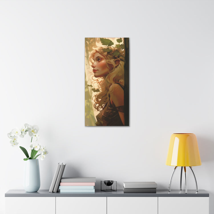 Elven collection : Wood Elf Canvas Print