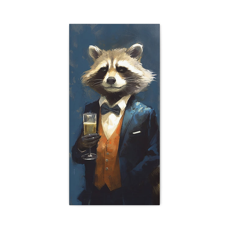 Rocket Raccoon : Guardian of the Galaxy Canvas Print - Classy Rocket