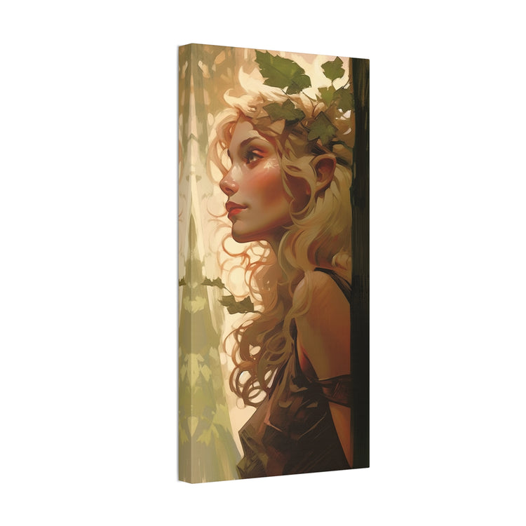 Elven collection : Wood Elf Canvas Print