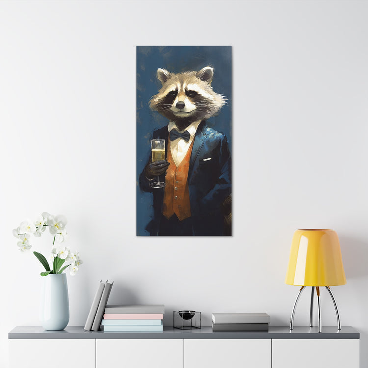 Rocket Raccoon : Guardian of the Galaxy Canvas Print - Classy Rocket