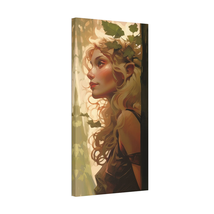 Elven collection : Wood Elf Canvas Print