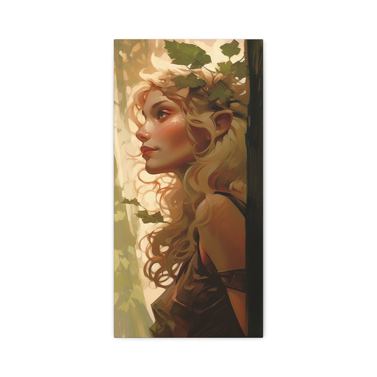 Elven collection : Wood Elf Canvas Print