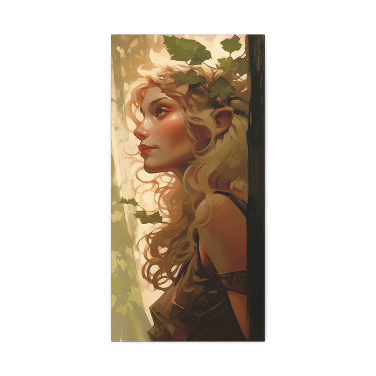 Elven collection : Wood Elf Canvas Print