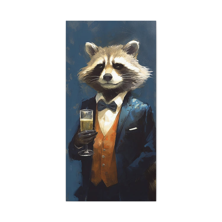 Rocket Raccoon : Guardian of the Galaxy Canvas Print - Classy Rocket