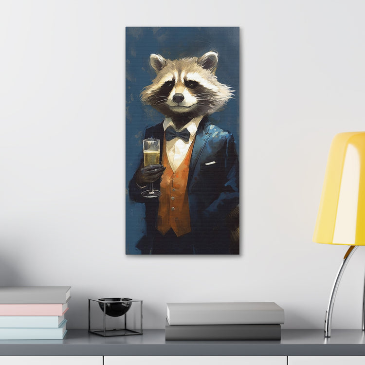 Rocket Raccoon : Guardian of the Galaxy Canvas Print - Classy Rocket