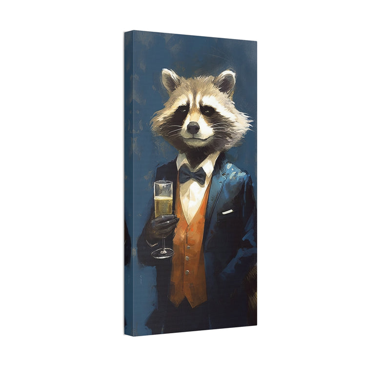 Rocket Raccoon : Guardian of the Galaxy Canvas Print - Classy Rocket