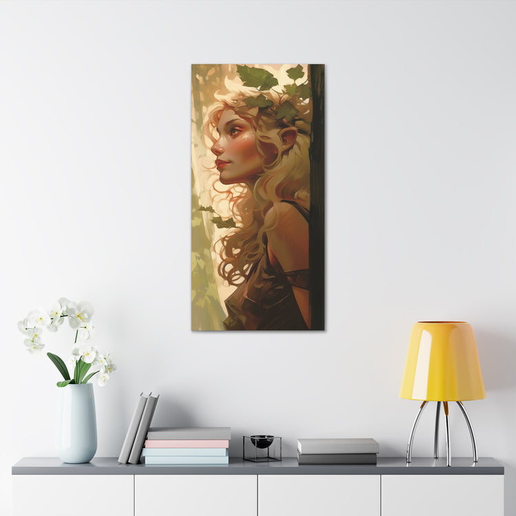 Elven collection : Wood Elf Canvas Print