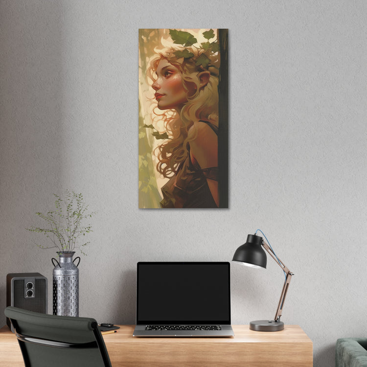 Elven collection : Wood Elf Canvas Print