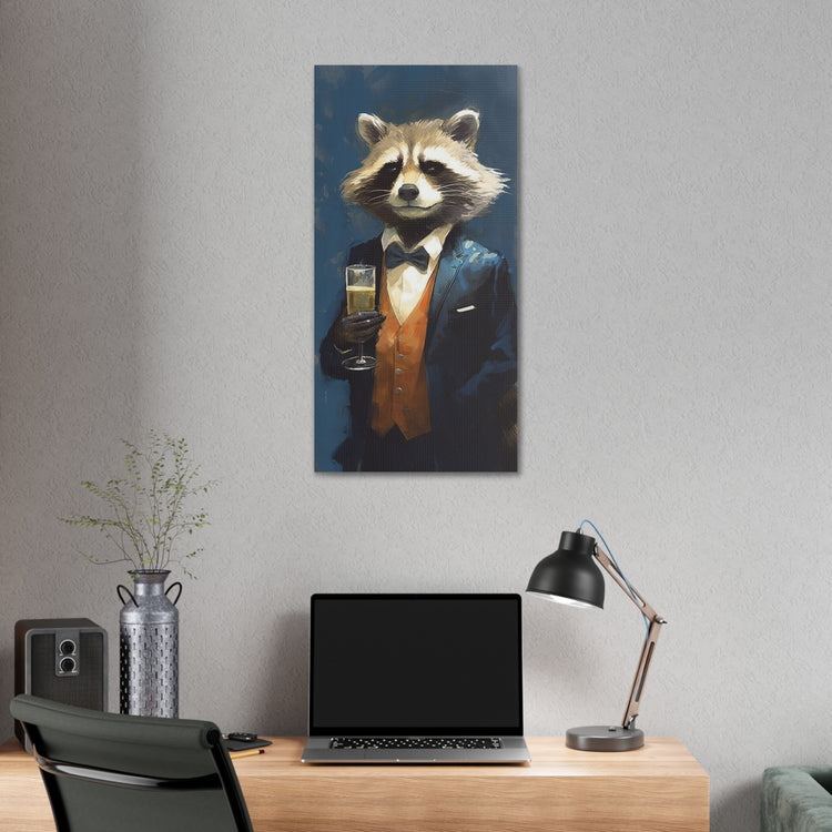 Rocket Raccoon : Guardian of the Galaxy Canvas Print - Classy Rocket