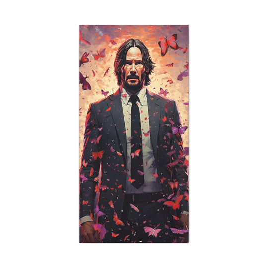 John Wick Unique Canvas Print